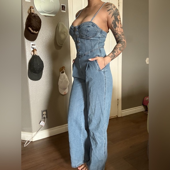 Denim jumpsuit - Picture 3 of 8